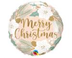  Karácsonyi Merry Christmas Pastel fólia lufi 46 cm (MLG279062)