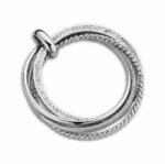  Victoria Ezüst színű fehér köves medál (VBNAP73700) - sandori