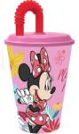  Disney Minnie Spring szívószálas pohár, műanyag 430 ml (STF74430)
