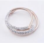  Victoria Rose gold színű fehér köves medál (VBNAP71600) - sandori