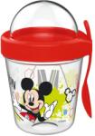  Disney Mickey Fun pohár snack tartó fedéllel és kanállal 350 ml (NVT831133) - sandori
