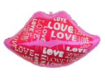  Szerelem Lips fólia lufi 62 cm (MLG148688) - sandori