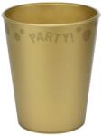  Gold, Arany micro prémium műanyag pohár 250 ml (PNN96484)
