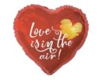  Szerelem Love Is In The Air fólia lufi 37 cm (MLG168433) - sandori