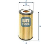 UFI Olejový filter UFI 25.154. 00 (25.154.00)