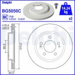 DELPHI Brzdový kotúč DELPHI BG5050C (BG5050C)