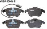 SKF Sada brzdových platničiek kotúčovej brzdy SKF VKBP 80046 E (VKBP 80046 E)