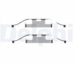 DELPHI Súprava príslušenstva, obloženie kotúčovej brzdy DELPHI LX0596 (LX0596)