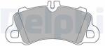 DELPHI Sada brzdových platničiek kotúčovej brzdy DELPHI LP3639 (LP3639)