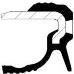 CORTECO Tesniaci krúżok kľukového hriadeľa CORTECO 19037092 (19037092)