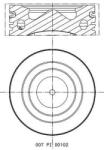 MAHLE Piest MAHLE 007 PI 00102 001 (007 PI 00102 001)