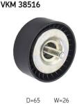 SKF Vratná/vodiaca kladka rebrovaného klinového remeňa SKF VKM 38516 (VKM 38516)