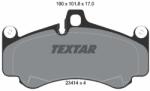 TEXTAR Sada brzdových platničiek kotúčovej brzdy TEXTAR 2341401 (2341401)