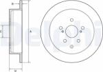 DELPHI Tarcza Ham. Lexus Rx 09- Tyl (bg4919c)