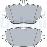 DELPHI Sada brzdových platničiek kotúčovej brzdy DELPHI LP3572 (LP3572)