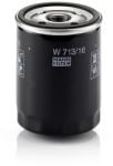 Mann-filter Olejový filter MANN-FILTER W 713/16 (W 713/16)