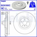 DELPHI Brzdový kotúč DELPHI BG9380C (BG9380C)
