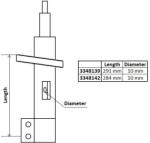 KYB Tlmič pérovania KYB 3348139 (3348139)