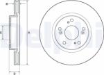 DELPHI Tarcza Ham. Honda Civic Ix 12- (bg4698c)
