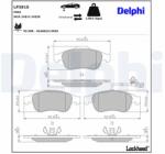 DELPHI Sada brzdových platničiek kotúčovej brzdy DELPHI LP3915 (LP3915)