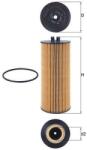 MAHLE Olejový filter MAHLE OX 174D (OX 174D)