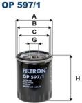 FILTRON Olejový filter FILTRON OP 597/1 (OP 597/1)
