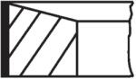 MAHLE Sada piestnych krúżkov MAHLE 011 RS 00108 0N0 (011 RS 00108 0N0)