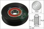 Schaeffler INA Napínacia kladka rebrovaného klinového remeňa Schaeffler INA 531 0853 10 (531 0853 10)