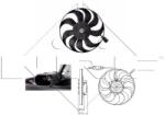 NRF Ventilátor chladenia motora NRF 47381 (47381)