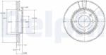 DELPHI Tarcza Ham. Vw Passat (bg2109)