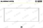 GLYCO Ojničné ložisko GLYCO 01-4990/3 STD (01-4990/3 STD)