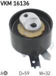 SKF Napínacia kladka ozubeného remeňa SKF VKM 16136 (VKM 16136)