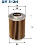 FILTRON Hydraulický filter automatickej prevodovky FILTRON OM 512/4 (OM 512/4)