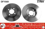 TRW Brzdový kotúč TRW DF1569 (DF1569)