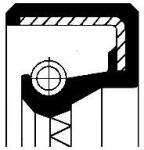 CORTECO Tesniaci krúżok kľukového hriadeľa CORTECO 01030318 (01030318)