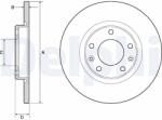 DELPHI Tarcza Ham. Citroen C4 Picasso 14- (bg4661c)
