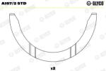 GLYCO Dištančná podložka, kľukový hriadeľ GLYCO A197/2 STD (A197/2 STD)