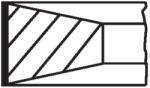 MAHLE Sada piestnych krúżkov MAHLE 014 82 N2 (014 82 N2)