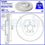 DELPHI Brzdový kotúč DELPHI BG5270C (BG5270C)