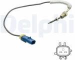 DELPHI Snímač teploty výfukových plynov DELPHI TS30191 (TS30191)