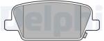 DELPHI Klocki Hamulcowe Tyl (lp3554)