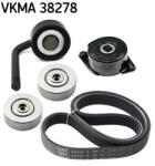 SKF Ozubený klinový remeň - Sada SKF VKMA 38278 (VKMA 38278)
