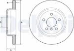 DELPHI Tarcza Ham. Bmw 5 F10 F18 10- (bg4664c)