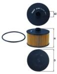MAHLE Filtr Oleju Dacia Renault (ox 968d)