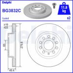 DELPHI Tarcza Ham. Audi A3 (bg3832c)