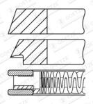 Goetze Engine Sada piestnych krúżkov GOETZE ENGINE 08-102500-00 (08-102500-00)