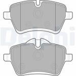 DELPHI Sada brzdových platničiek kotúčovej brzdy DELPHI LP1985 (LP1985)