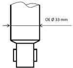 KYB Tlmič pérovania KYB 5530015 (5530015)