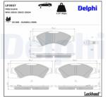 DELPHI Sada brzdových platničiek kotúčovej brzdy DELPHI LP3937 (LP3937)