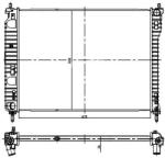 NRF Chladič motora NRF 550013 (550013)